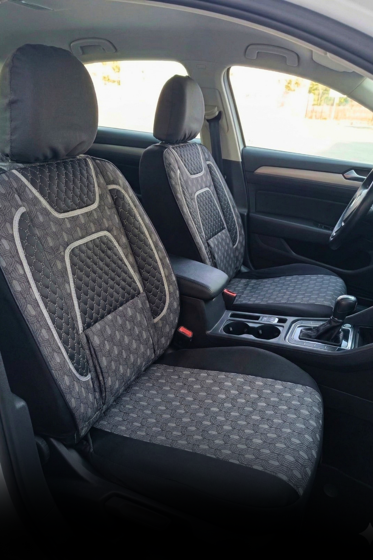 MARKA by CAMERA Hafif Ticari Serisi Jakar Kumaş Oto Koltuk Kılıfı Tam Set (BERLINGO-CADDY-CONNECT-COURIER-DOBLO-DOKKER-PARTNER)