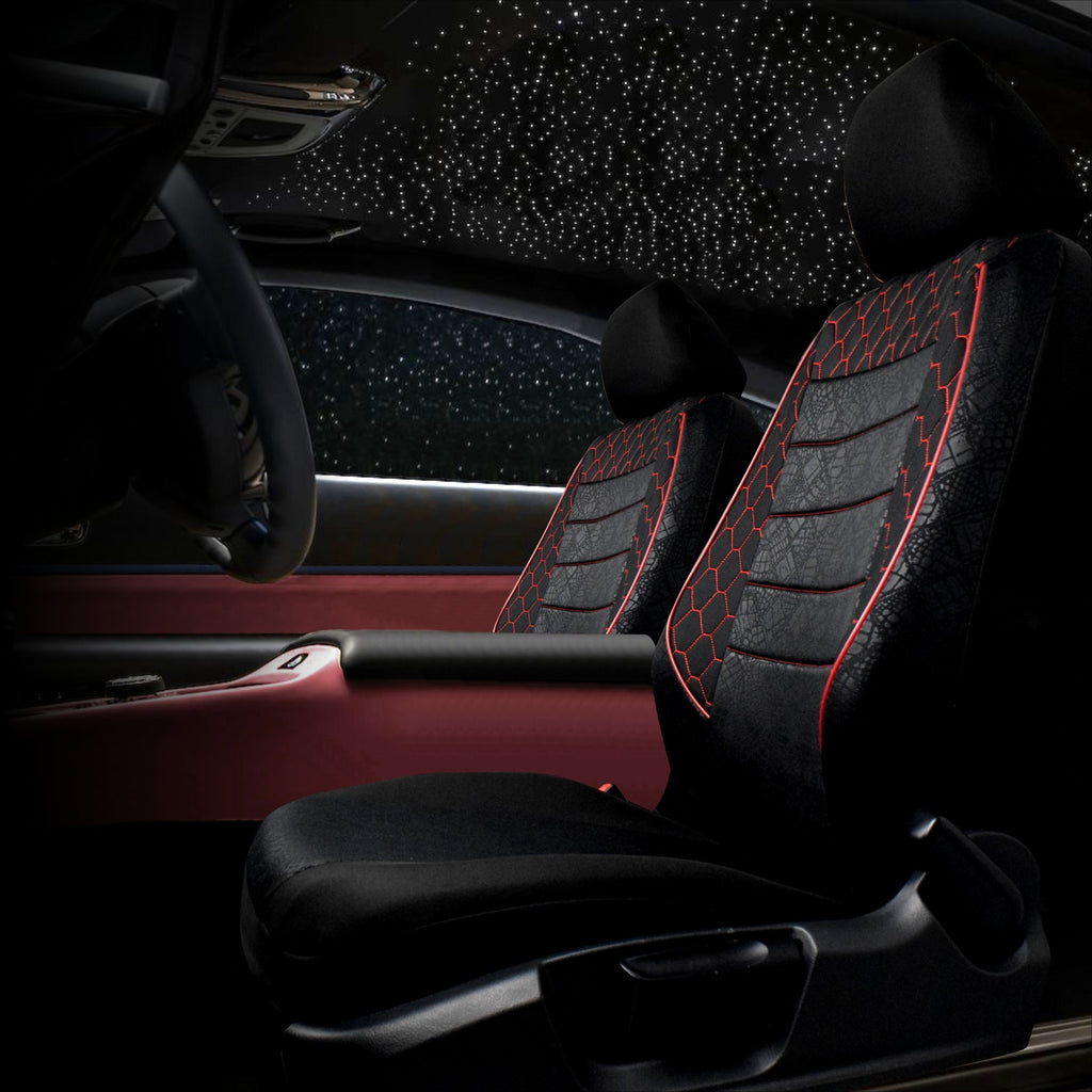 GOF Serisi Lakost Kumaş Universal Oto Koltuk Kılıfı Tam Set