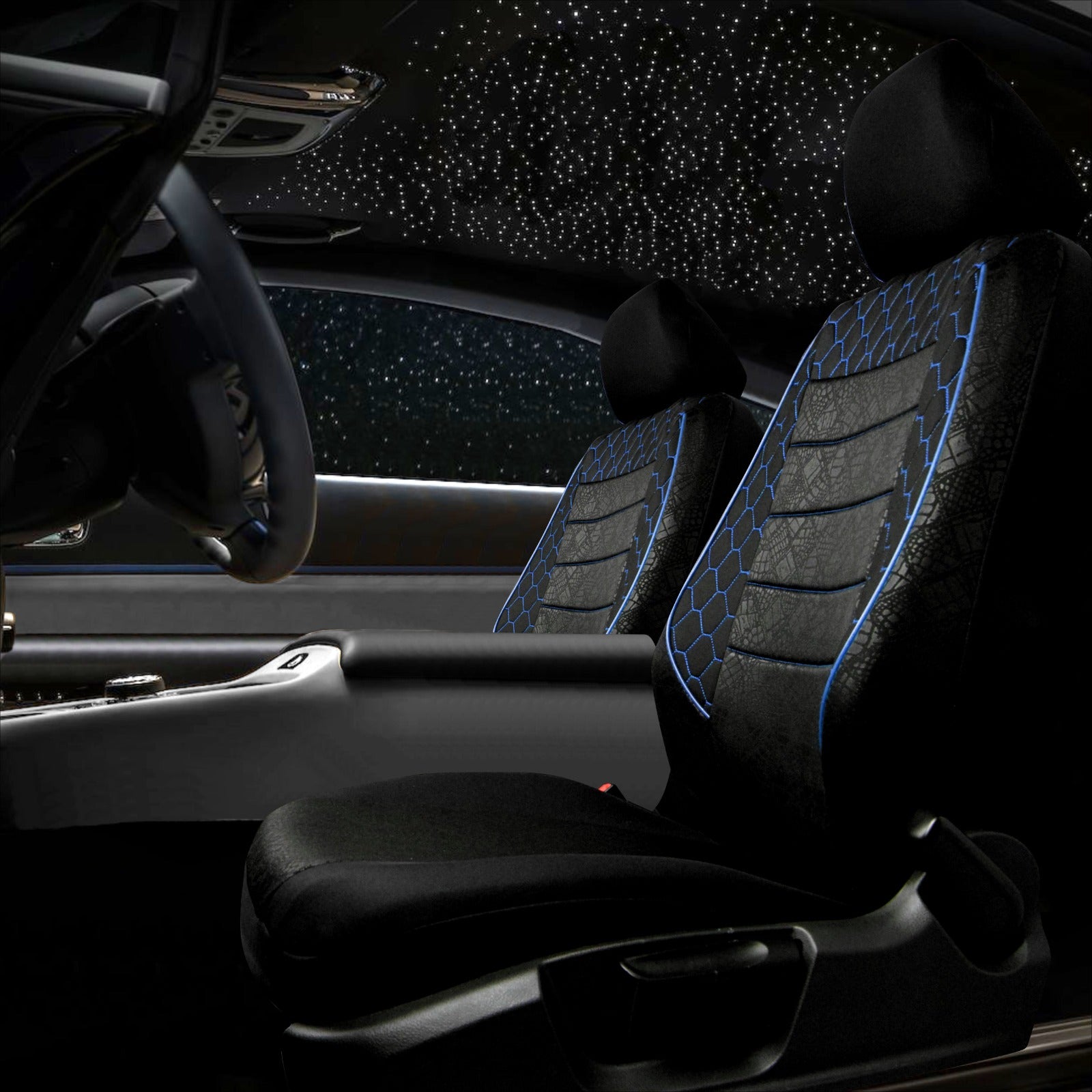 GOF HAFİF TİCARİ Serisi Lakost Kumaş Universal Oto Koltuk Kılıfı Tam Set