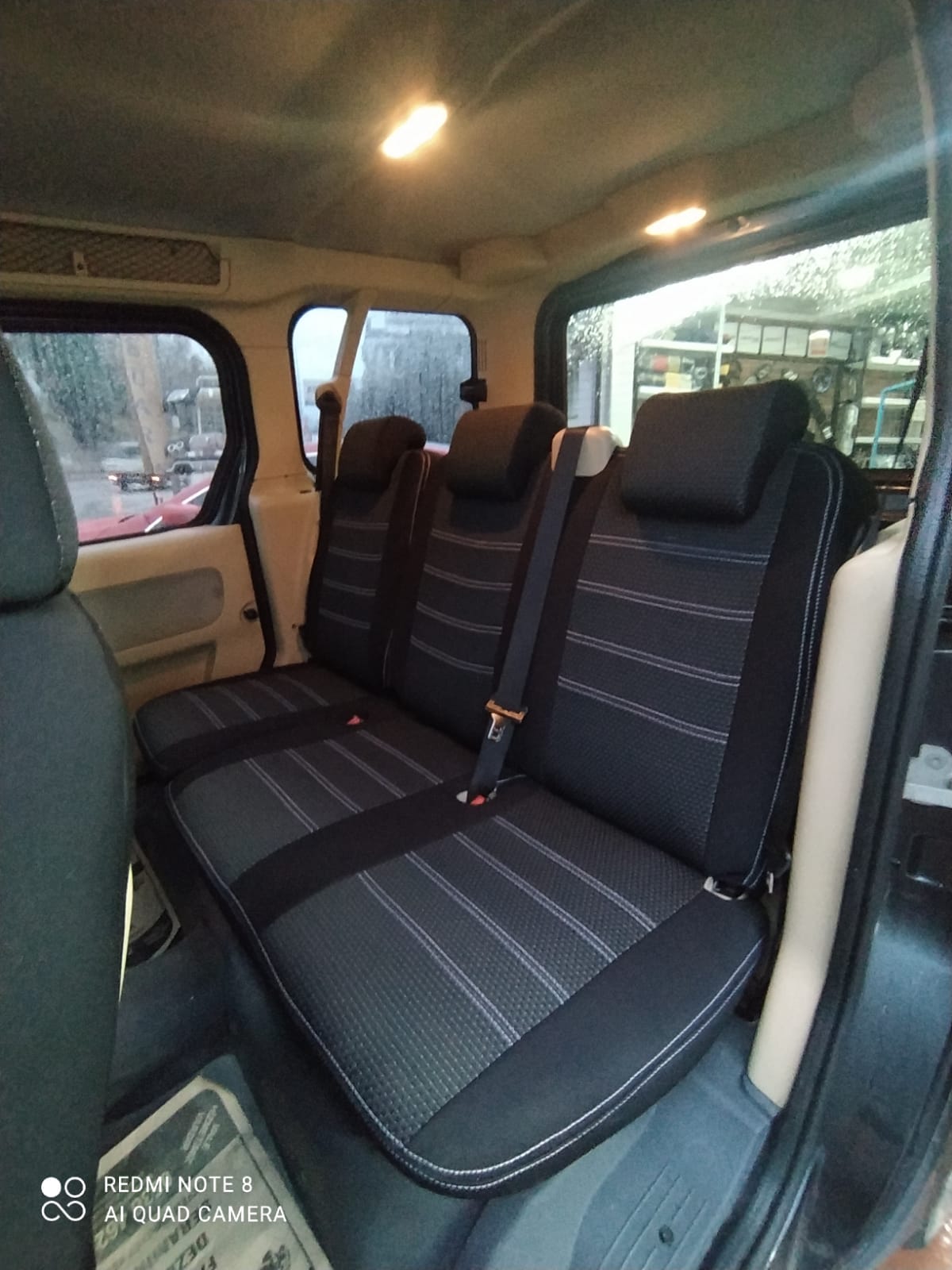 Ford Connect 2008-2013 Arası Modeller İle Uyumlu Jakar Kumaş Araca Özel Oto Koltuk Kılıfı