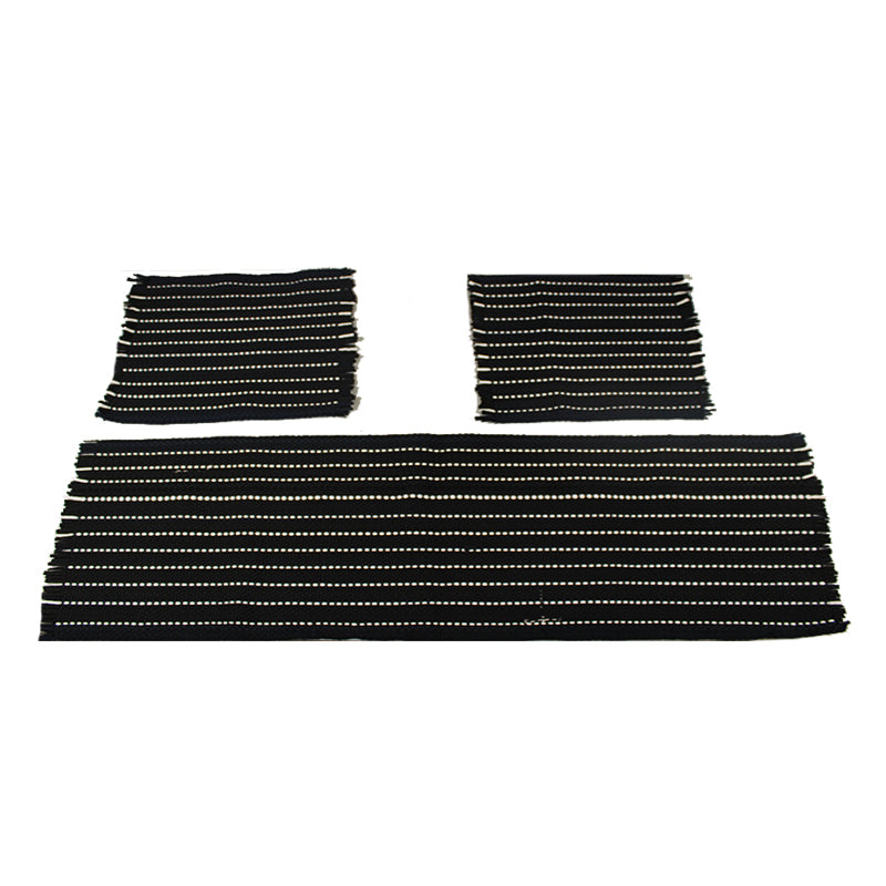 SM Oto Kılıf Dokuma Kumaş Terletmez Oto Koltuk Minderi - Serme Kilim - Üç Parça