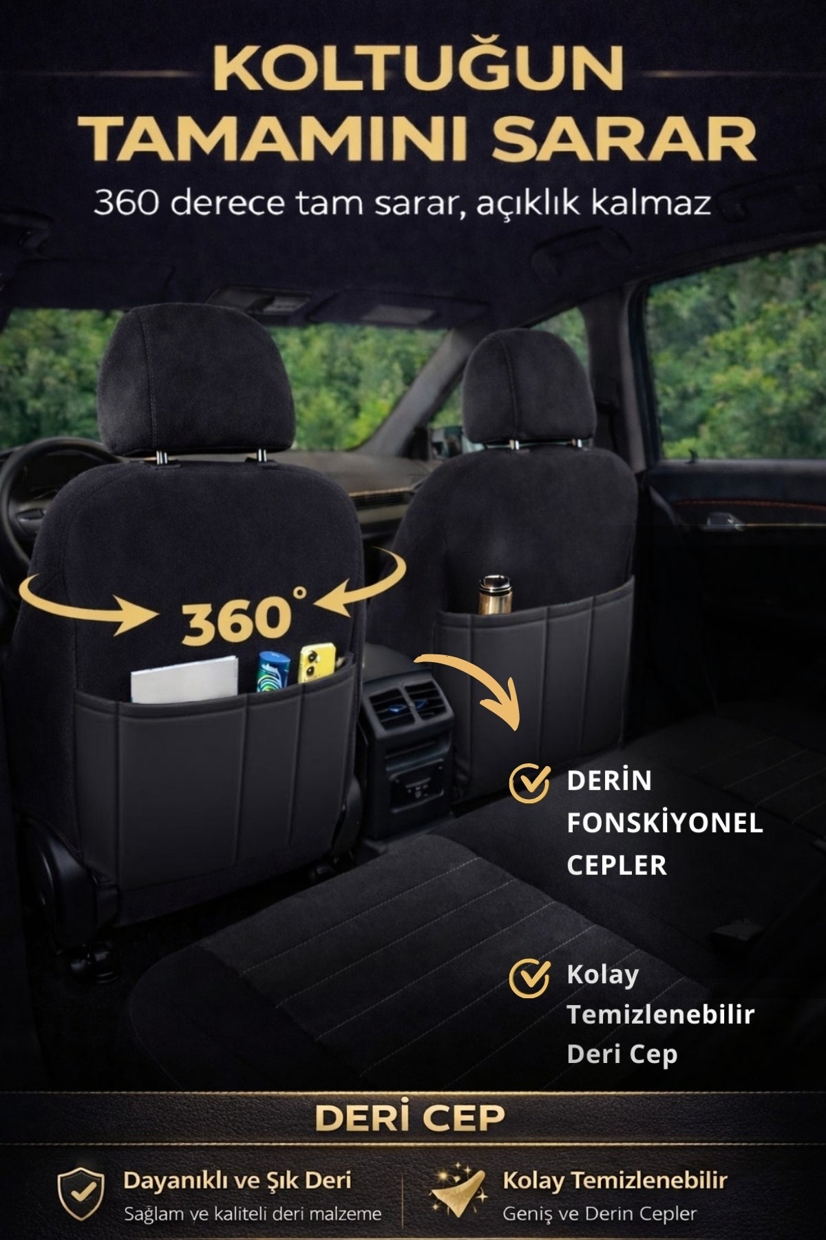 Lifos Hafif Ticari Serisi Koton Kumaş Oto Koltuk Kılıfı Tam Set (BERLINGO-CADDY-CONNECT-COURIER-DOBLO-DOKKER-PARTNER)