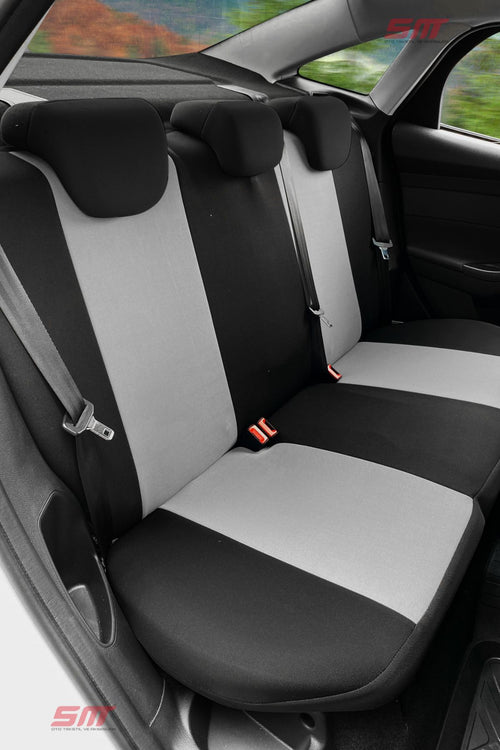 ECOLINE Serisi Lakost Kumaş Universal Oto Koltuk Kılıfı Tam Set