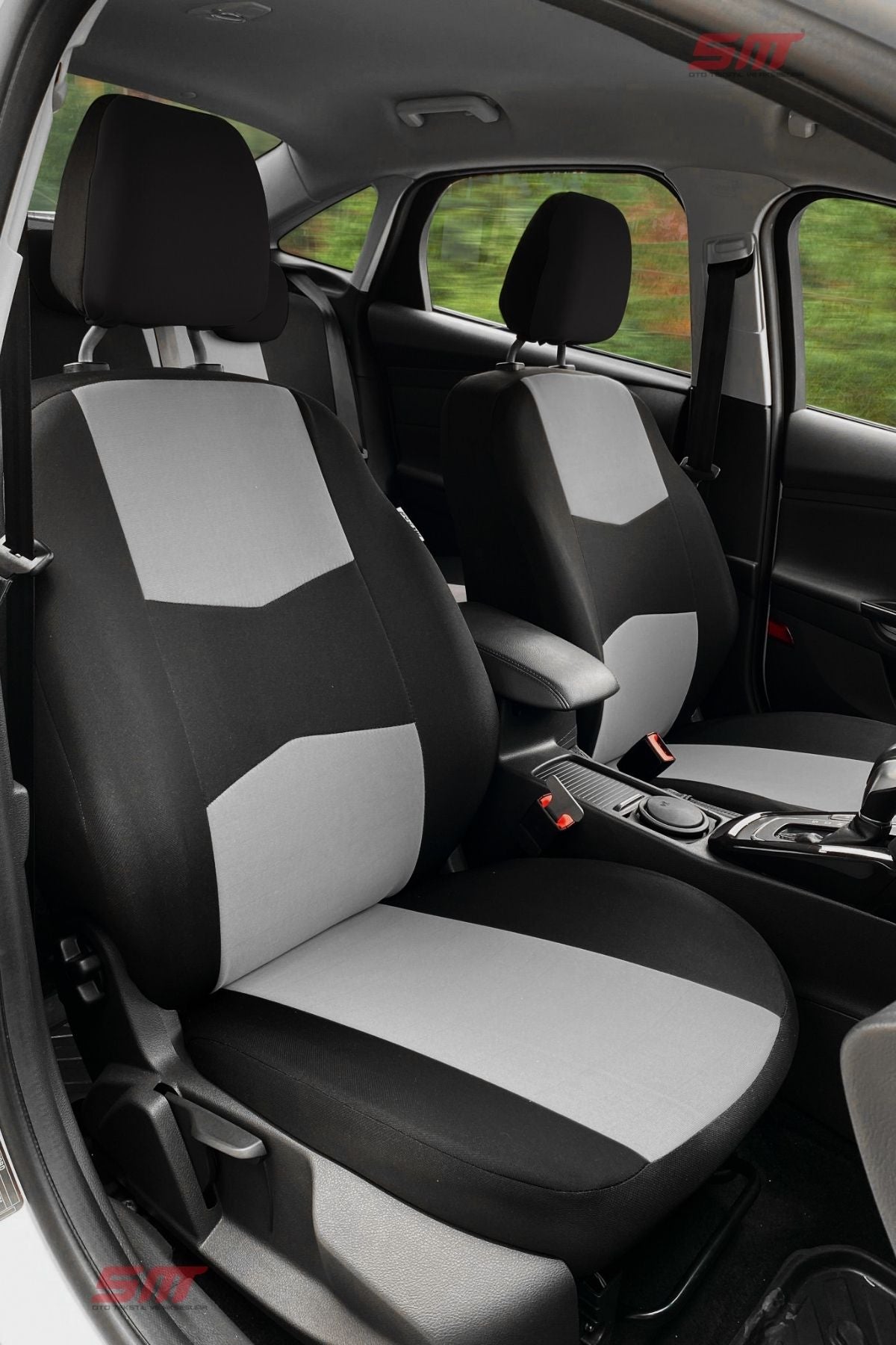 ECOLINE Serisi Lakost Kumaş Universal Oto Koltuk Kılıfı Tam Set