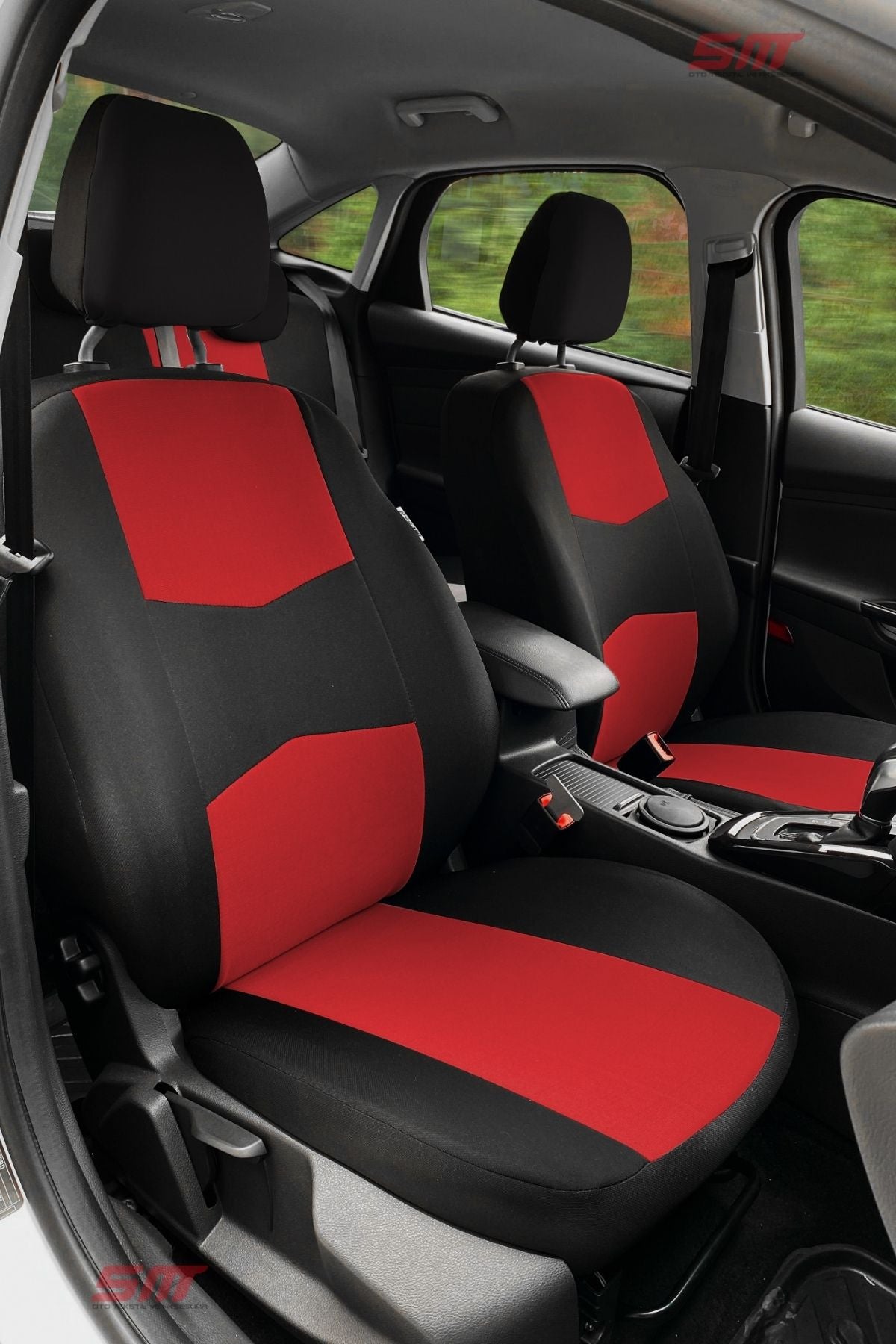 ECOLINE Serisi Lakost Kumaş Universal Oto Koltuk Kılıfı Tam Set