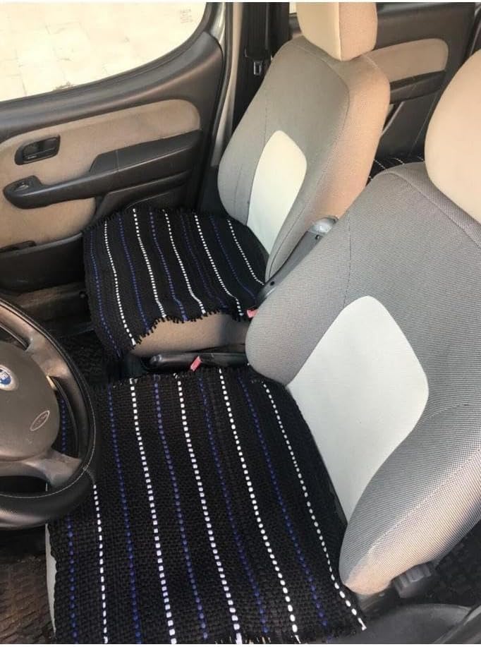 SM Oto Kılıf Dokuma Kumaş Terletmez Oto Koltuk Minderi - Serme Kilim - Üç Parça